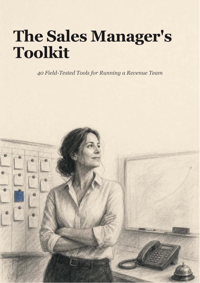 The Sales Manager's Toolkit &mdash; cover